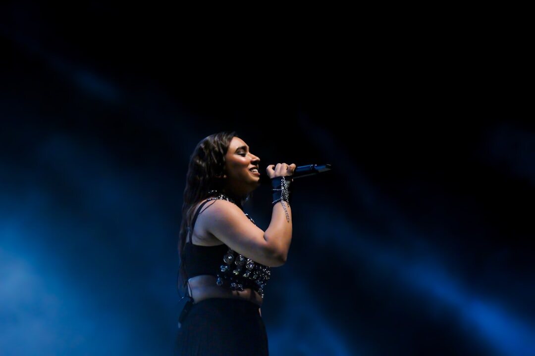 shakira performing live on stage
